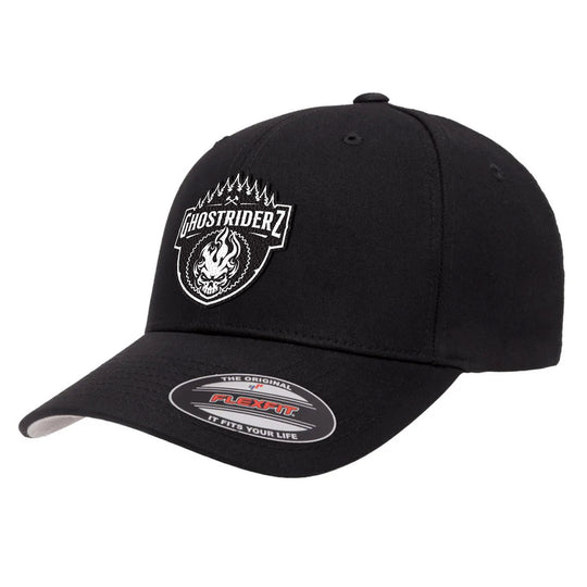 Ghost Ridge Caps GhostRiderZ Flexfit 6 Panel Cap – Single Track Hats