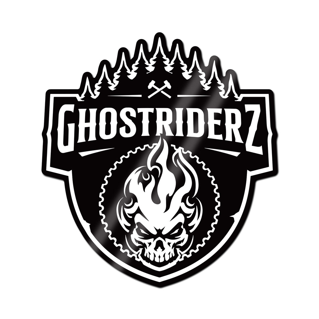 Ghost Riders Az Mc GhostRiderZ Vinyl Sticker - 4 Inch – Single Track Hats