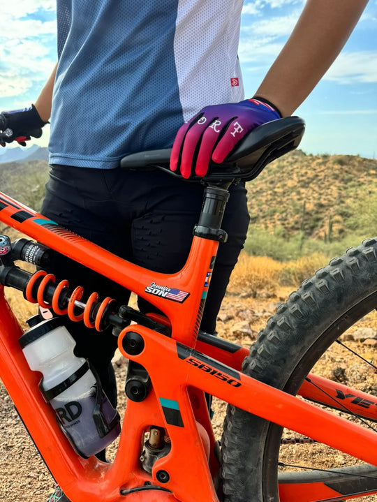 Custom Bike Name Flag Sticker Sheet - Wide Open