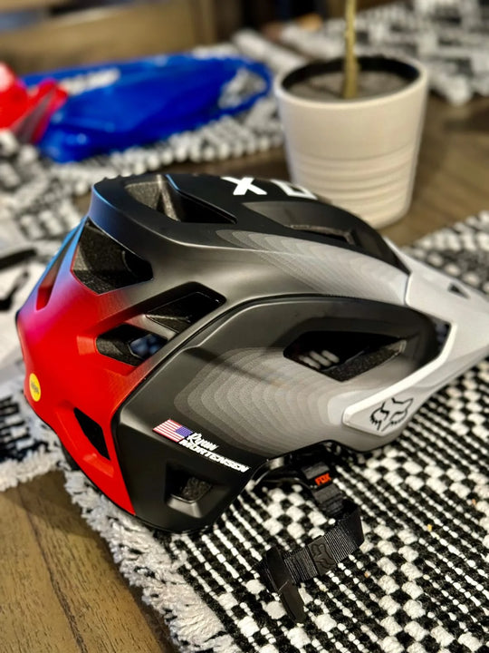 Custom Bike Name Flag Sticker Sheet - Wide Open